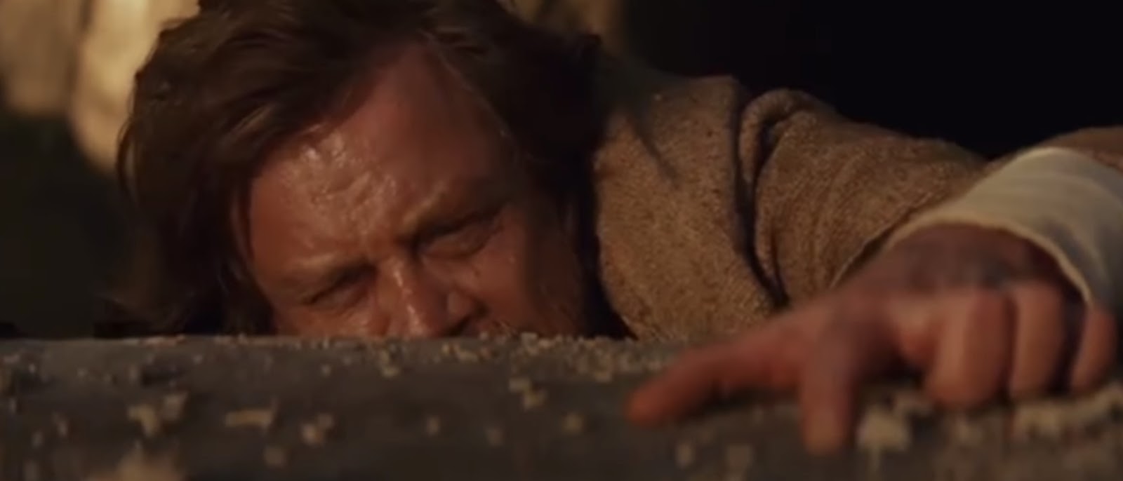 Luke Skywalker death scene
